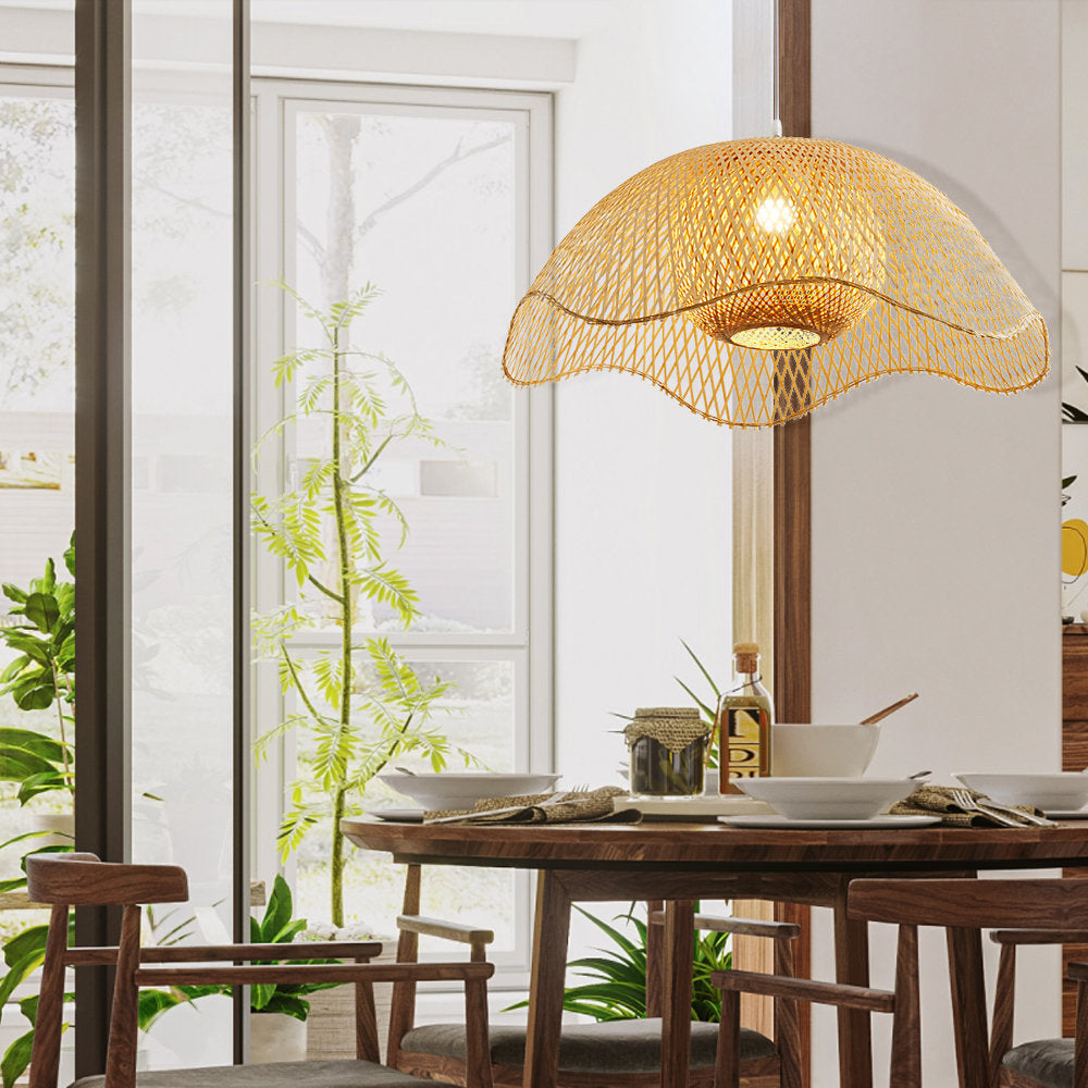 Handmade Bamboo Hanging Lamp | Lighting | bamboo | 40W | Premium Lighting Solution