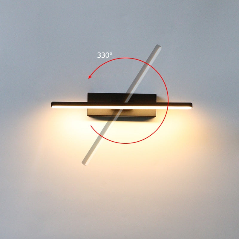 Edge Modern Rotatable Wall Lamp | Wall Lamp | Led | metal | 110V - 240V | Elegant Wall Illumination
