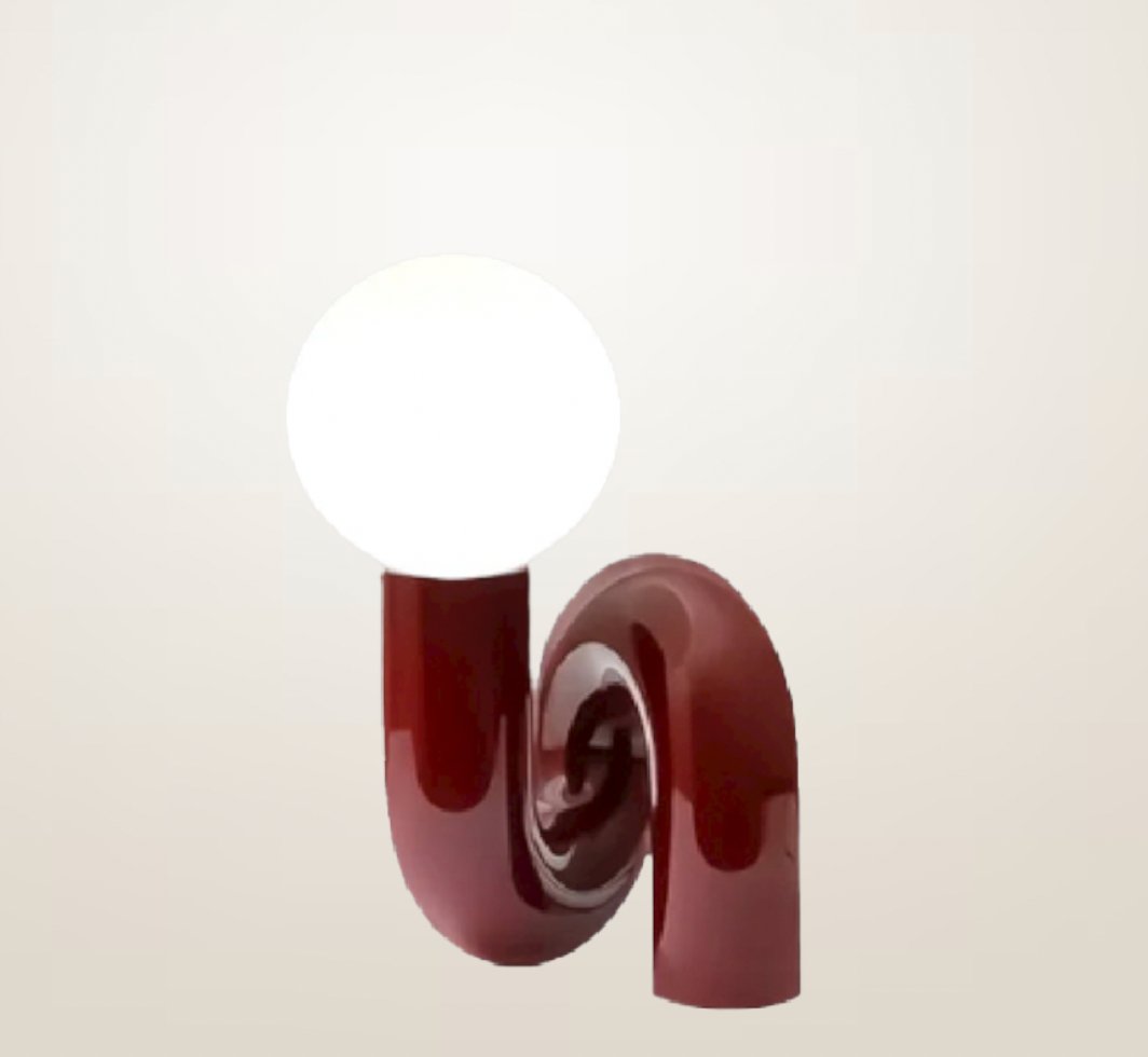 CurveGlow™ Modern Table Lamp  | Table Lamp | LED | Resin/Glass | 110-240V | Sleek Table Accent