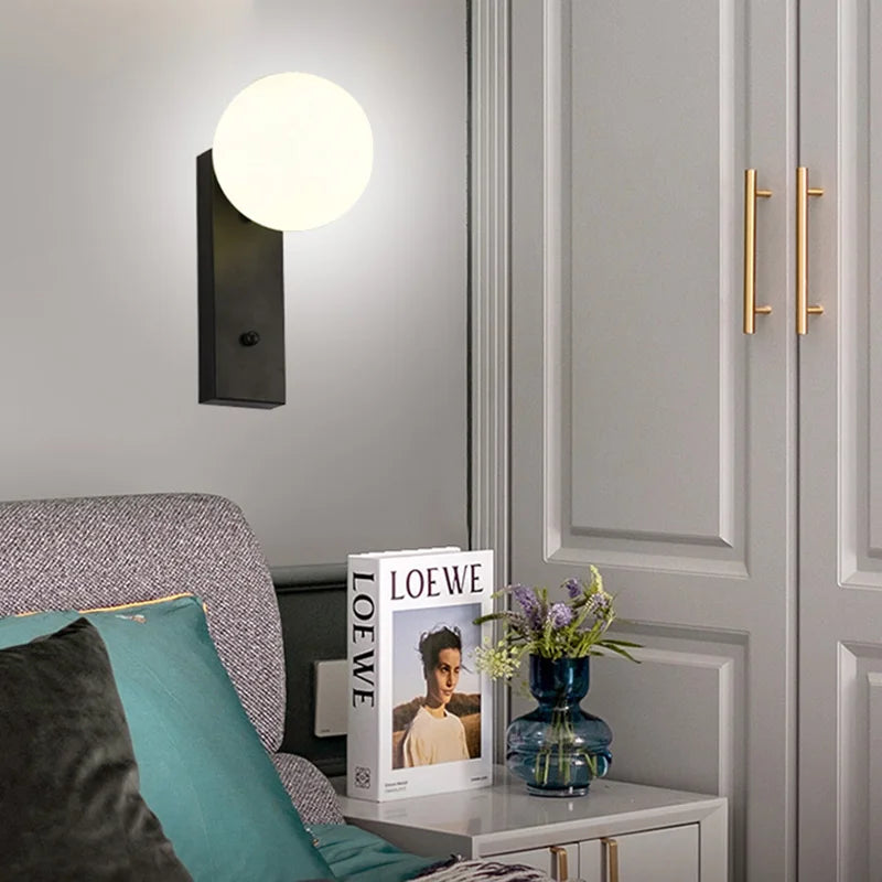 LuxAura Stylish Wall Lamp Interior | Wall Lamp | Led | Neutral White | metal/plastic | 9W | 220V | Elegant Wall Illumination