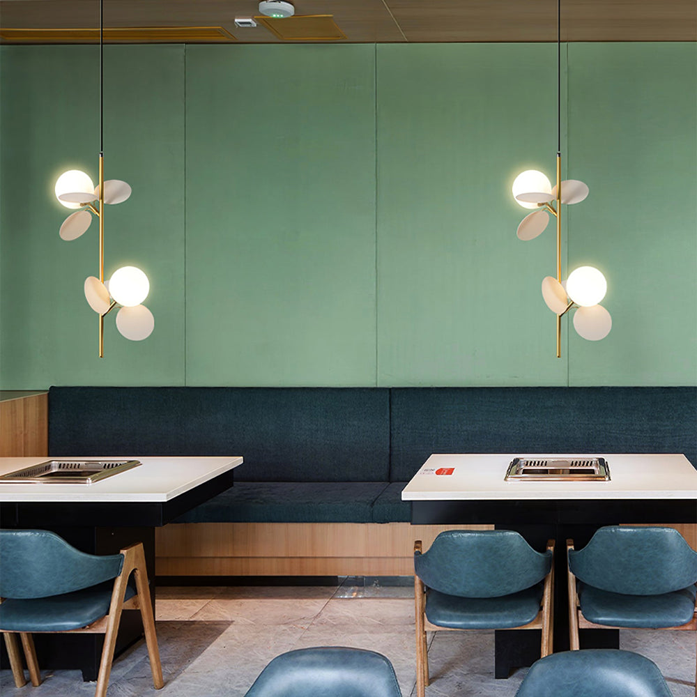 Glass Lampshade Chandelier Personality Hanging | Ceiling Light | glass | 110V-120V | Modern Ceiling Lighting