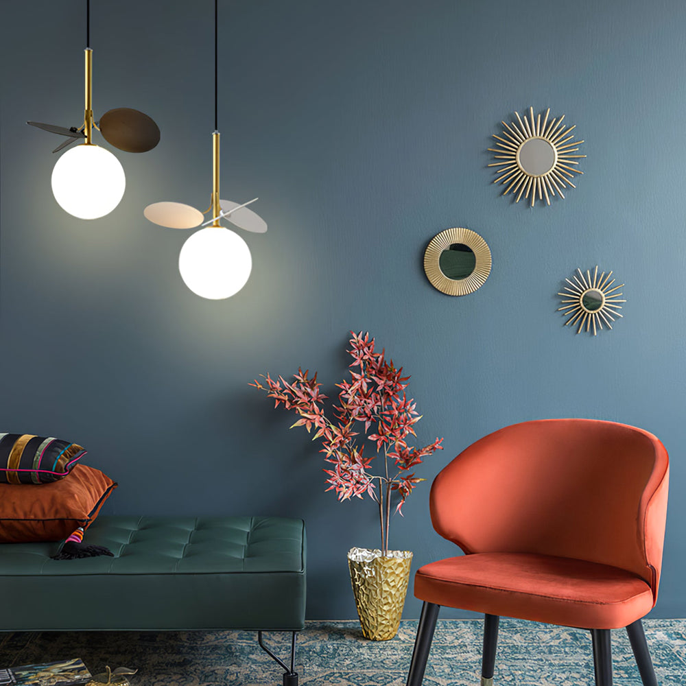 Glass Lampshade Chandelier Personality Hanging | Ceiling Light | glass | 110V-120V | Modern Ceiling Lighting