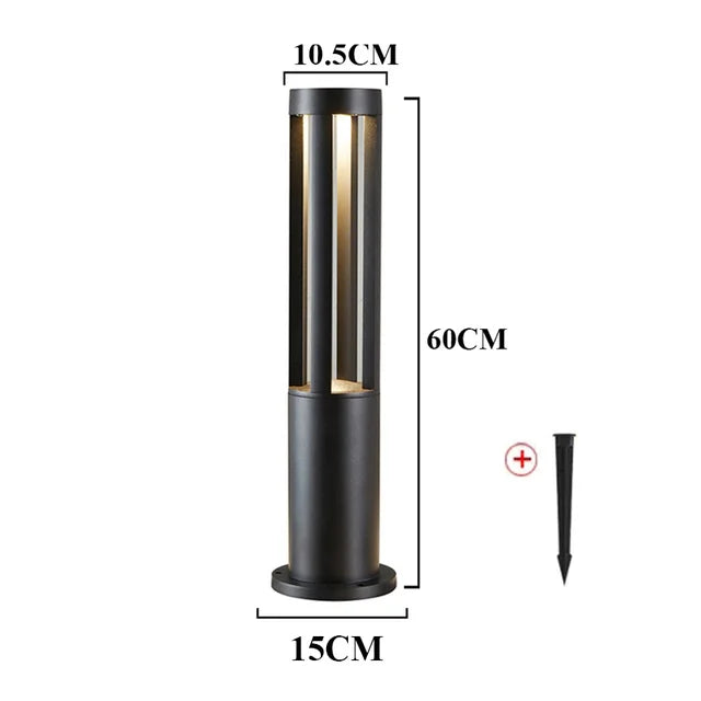 StoneGlow Garden Post Lamp | Lighting | LED | aluminum | 220V | Premium Lighting Solution