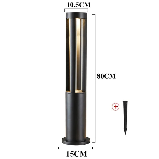 StoneGlow Garden Post Lamp | Lighting | LED | aluminum | 220V | Premium Lighting Solution