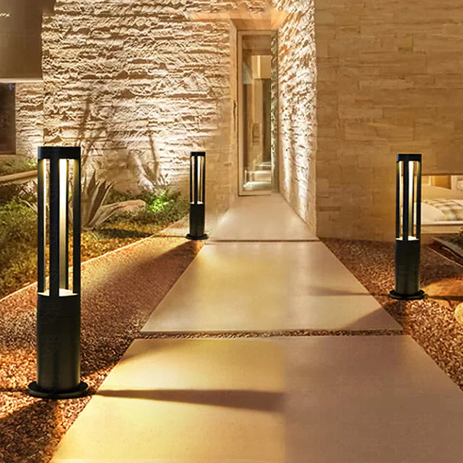 StoneGlow Garden Post Lamp | Lighting | LED | aluminum | 220V | Premium Lighting Solution