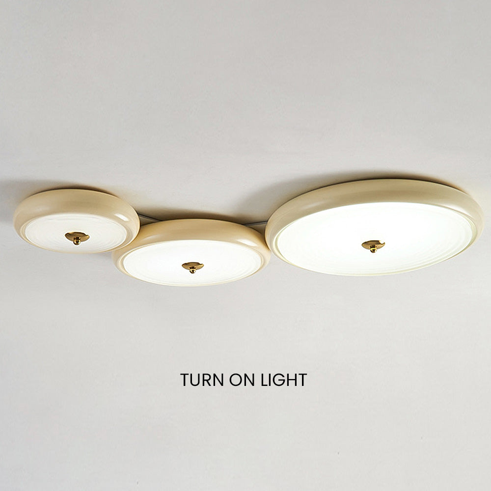 Modern Round Ceiling Lamp | Lighting | LED | glass/metal | 110V-120V | Premium Lighting Solution