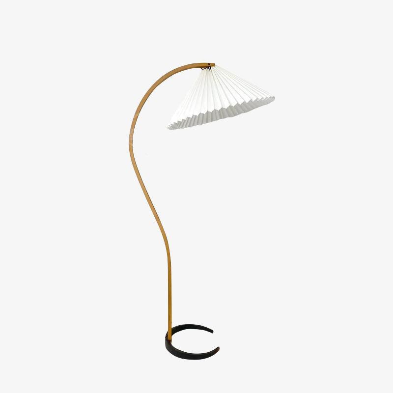 Caprani floor lamp | Floor Lamp | LED | linen/metal/wood | 240v | Stylish Floor Lighting