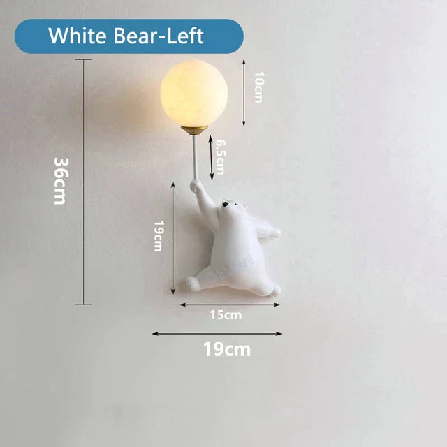 KinderDroom Cartoon Wall Lamp Children | Wall Lamp | Elegant Wall Illumination