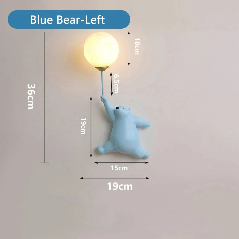 KinderDroom Cartoon Wall Lamp Children | Wall Lamp | Elegant Wall Illumination