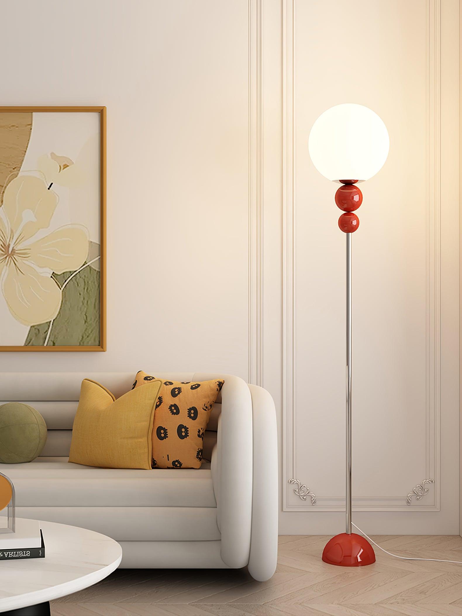 Floor lamp Clavel | Floor Lamp | LED | acrylic/glass/metal | 20v | Stylish Floor Lighting