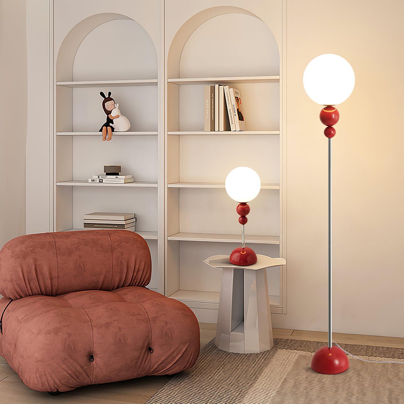 Floor lamp Clavel | Floor Lamp | LED | acrylic/glass/metal | 20v | Stylish Floor Lighting