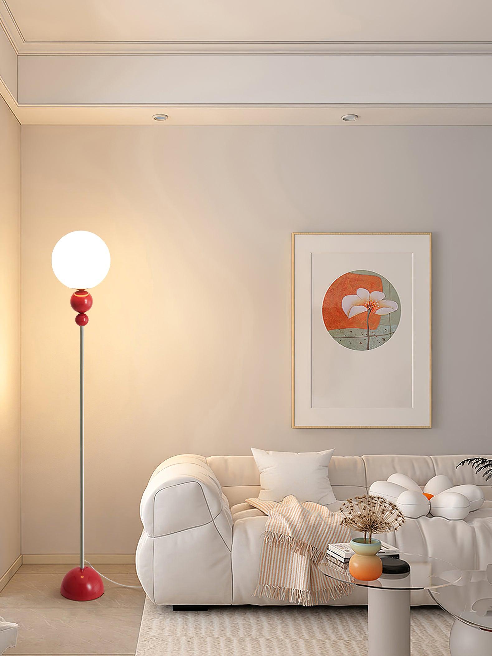 Floor lamp Clavel | Floor Lamp | LED | acrylic/glass/metal | 20v | Stylish Floor Lighting
