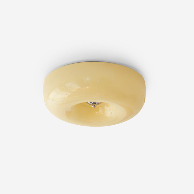 Simple Round Ceiling Lamp Bedroom | Lighting | LED | glass/metal | 110-120V | Premium Lighting Solution