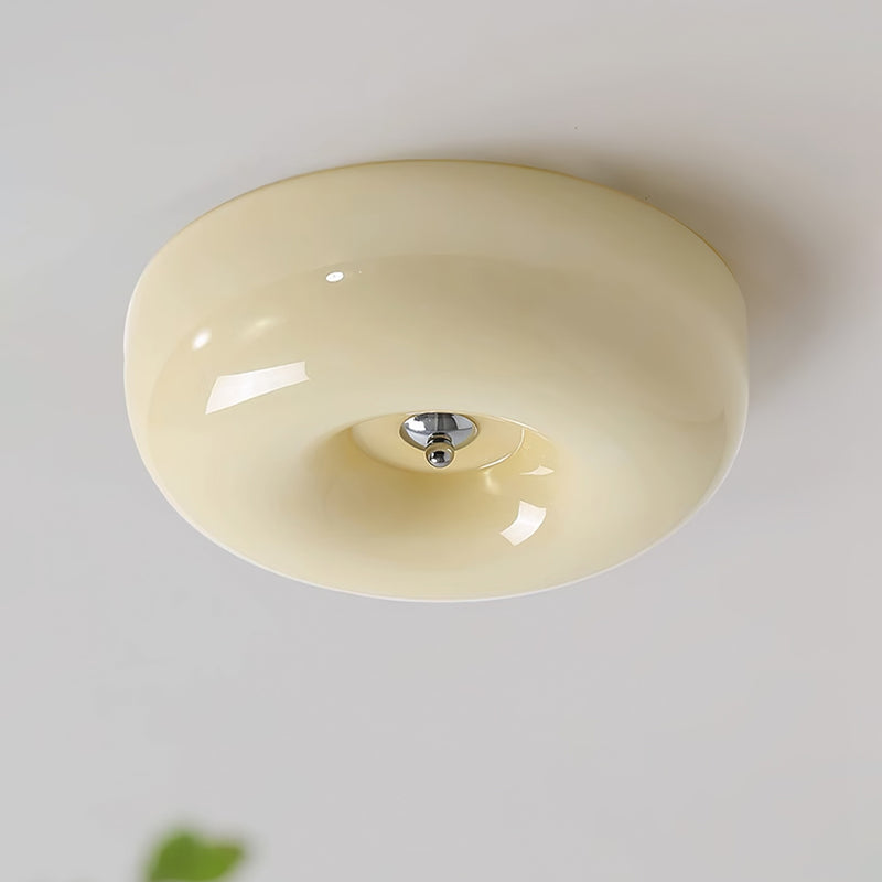 Simple Round Ceiling Lamp Bedroom | Lighting | LED | glass/metal | 110-120V | Premium Lighting Solution