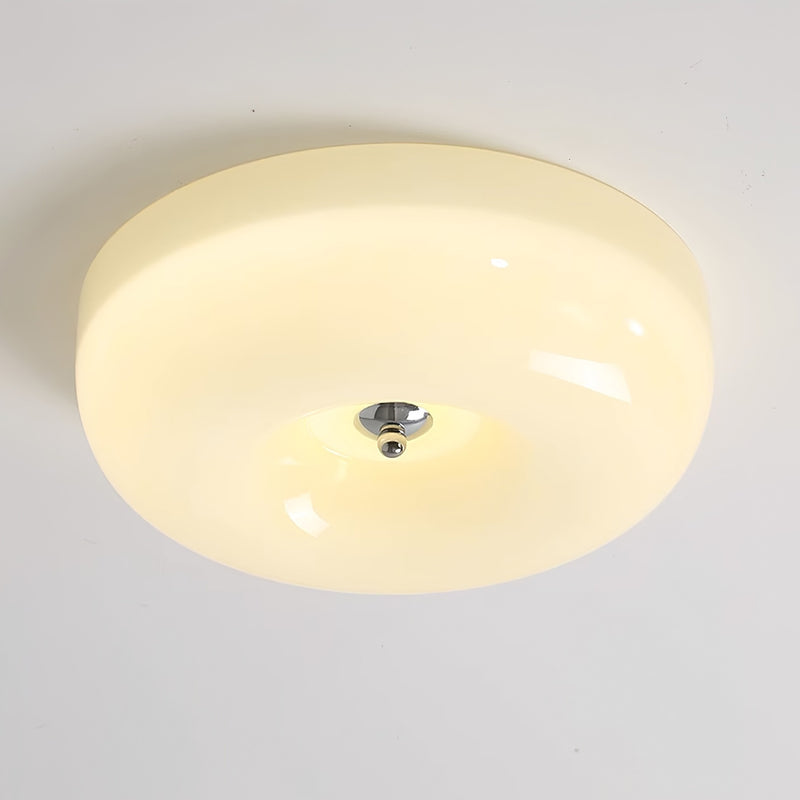 Simple Round Ceiling Lamp Bedroom | Lighting | LED | glass/metal | 110-120V | Premium Lighting Solution