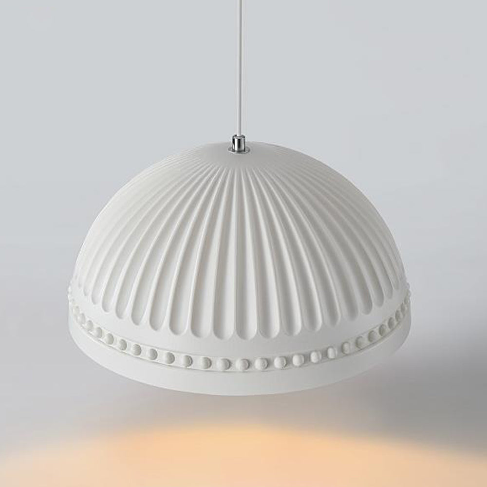 Elegant White Resin Hanging Lamp | Lighting | LED | 110V-120V | Premium Lighting Solution