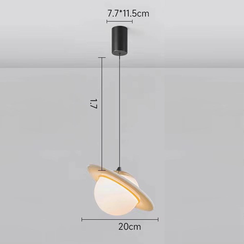 Creative Colorful Planet Glass Hanging | Lighting | LED | glass | 110V-120V | Premium Lighting Solution