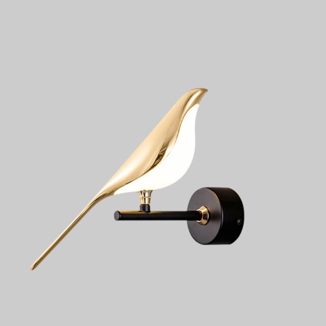 VogelLicht Scandinavian bird wall lamp | Wall Lamp | Led | 90V - 260V | Elegant Wall Illumination