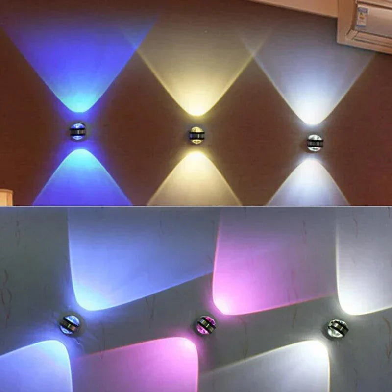 CrystalLux Crystal Wall Lamp | Wall Lamp | Led | Metal/Crystal | 8W | 220V | Elegant Wall Illumination