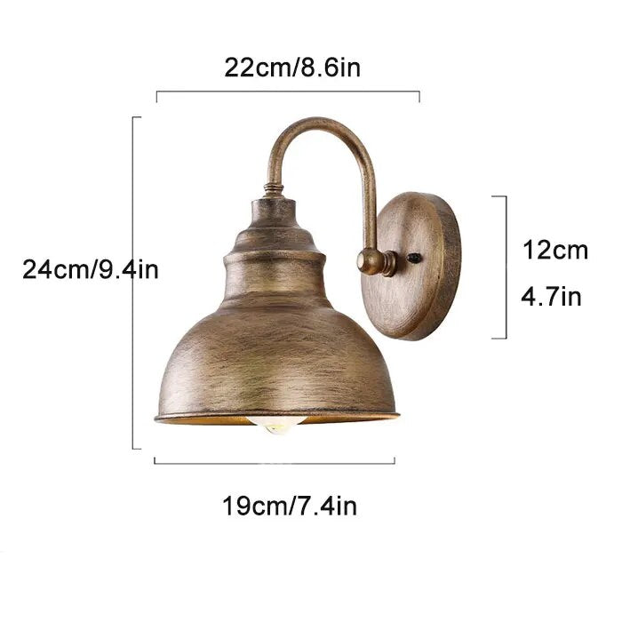 RetroLicht Classic Outdoor Wall Lamp | Wall Lamp | iron | Elegant Wall Illumination