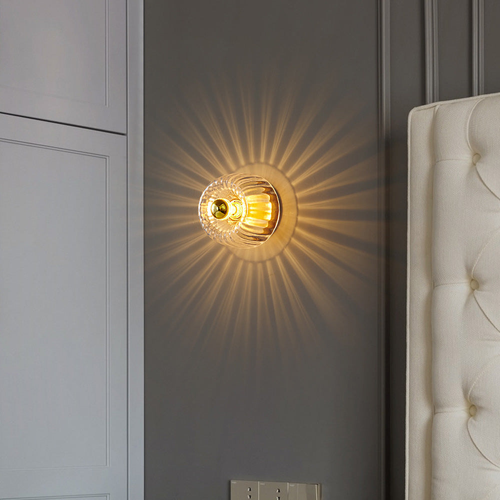 Modern Mini Clear Ceiling Lamp | Lighting | brass/glass | Premium Lighting Solution