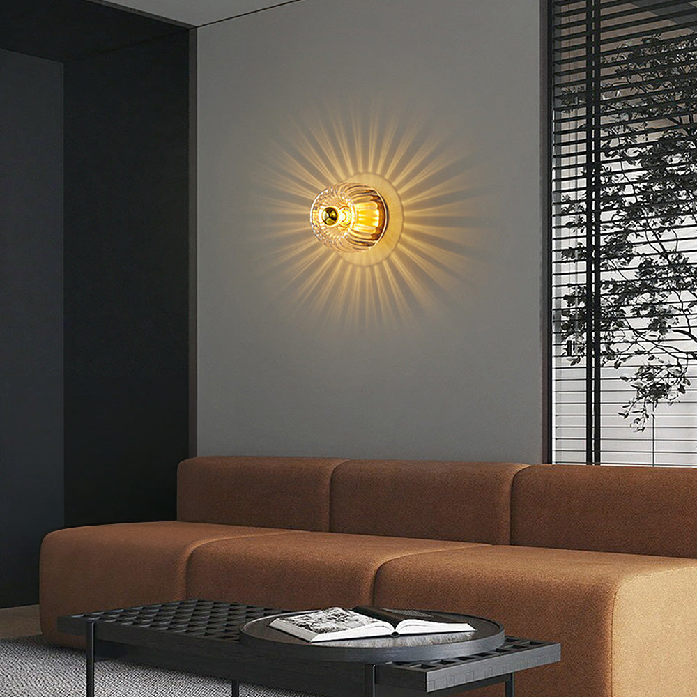 Modern Mini Clear Ceiling Lamp | Lighting | brass/glass | Premium Lighting Solution