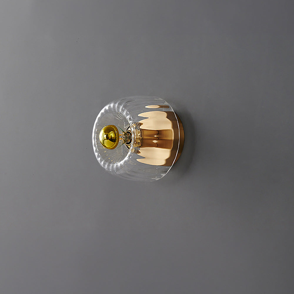 Modern Mini Clear Ceiling Lamp | Lighting | brass/glass | Premium Lighting Solution