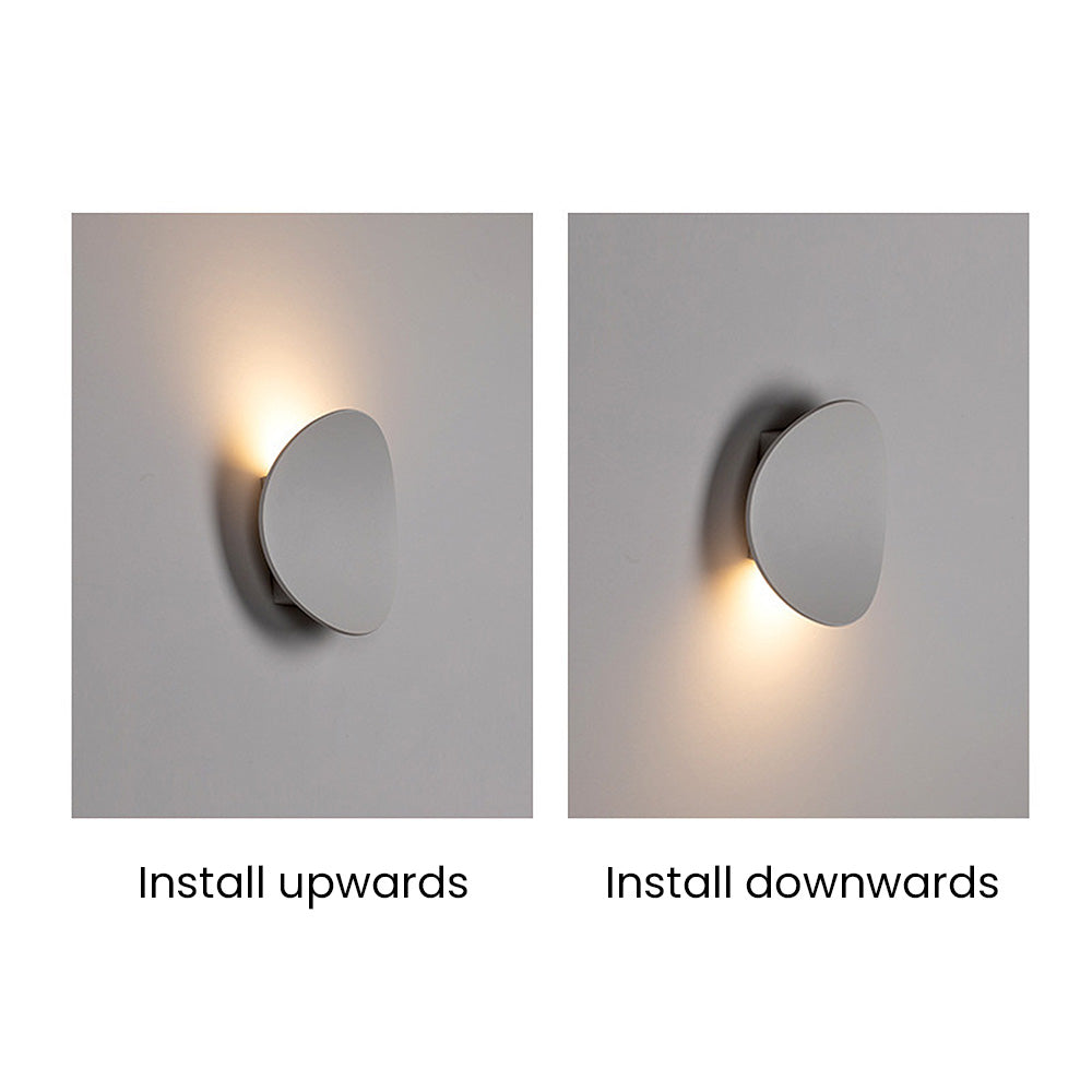 Creative Aluminum Disc Wall Lamp | Wall Lamp | Led | aluminum | Elegant Wall Illumination