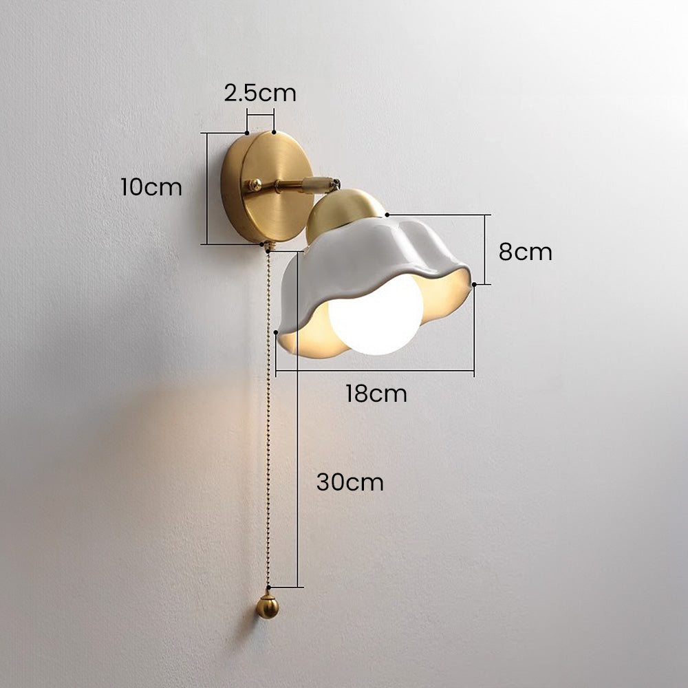 French White Adjustable Wall Lamp | Wall Lamp | 110V - 120V | Elegant Wall Illumination