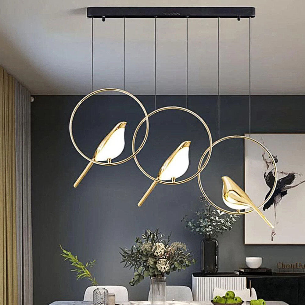 Creative Birds Circle Garland Hanging | Lighting | LED | acrylic/metal | Premium Lighting Solution