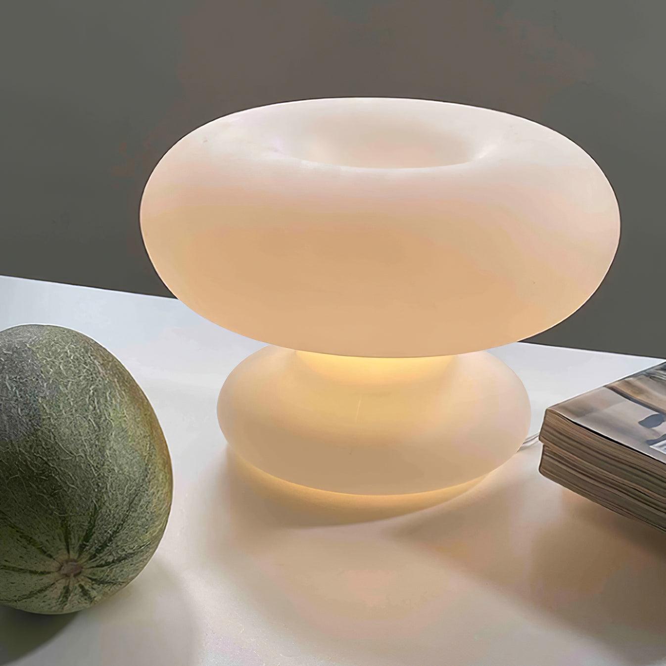 Glowsore Donut Table Lamp Modern | Table Lamp | LED | plastic/metal | Sleek Table Accent