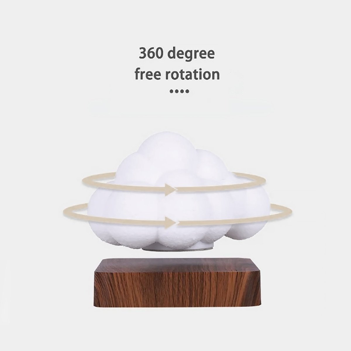 Nebuvia Floating Cloud Lamp | Table Lamp | LED | wood/ABS | 15W | Sleek Table Accent