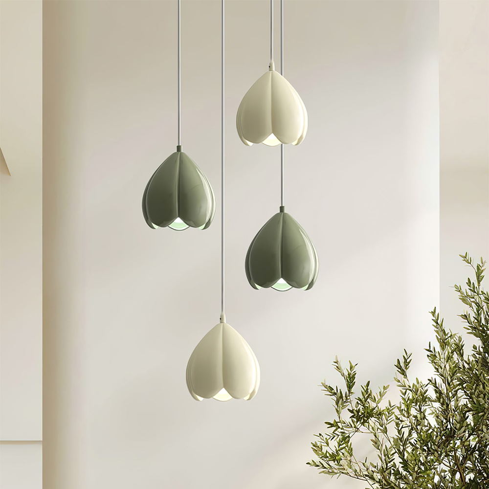 French Style Cream Pendant Lamp | Lighting | glass | Premium Lighting Solution
