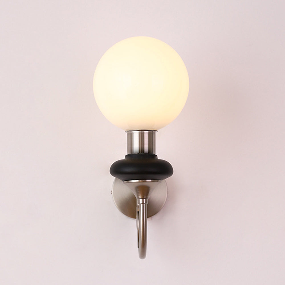 French Retro Glass 1-Light Wall | Wall Lamp | glass | 110V - 120V | Elegant Wall Illumination