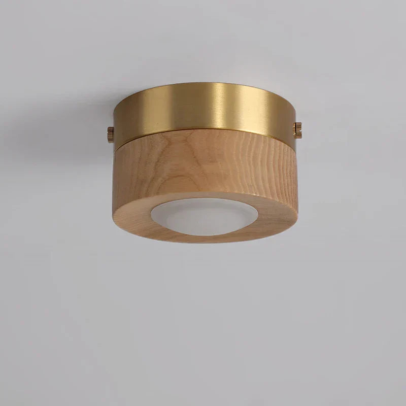 WoodAura Walnut Ceiling Lamp | Lighting | LED | wood | 90-260V | Premium Lighting Solution