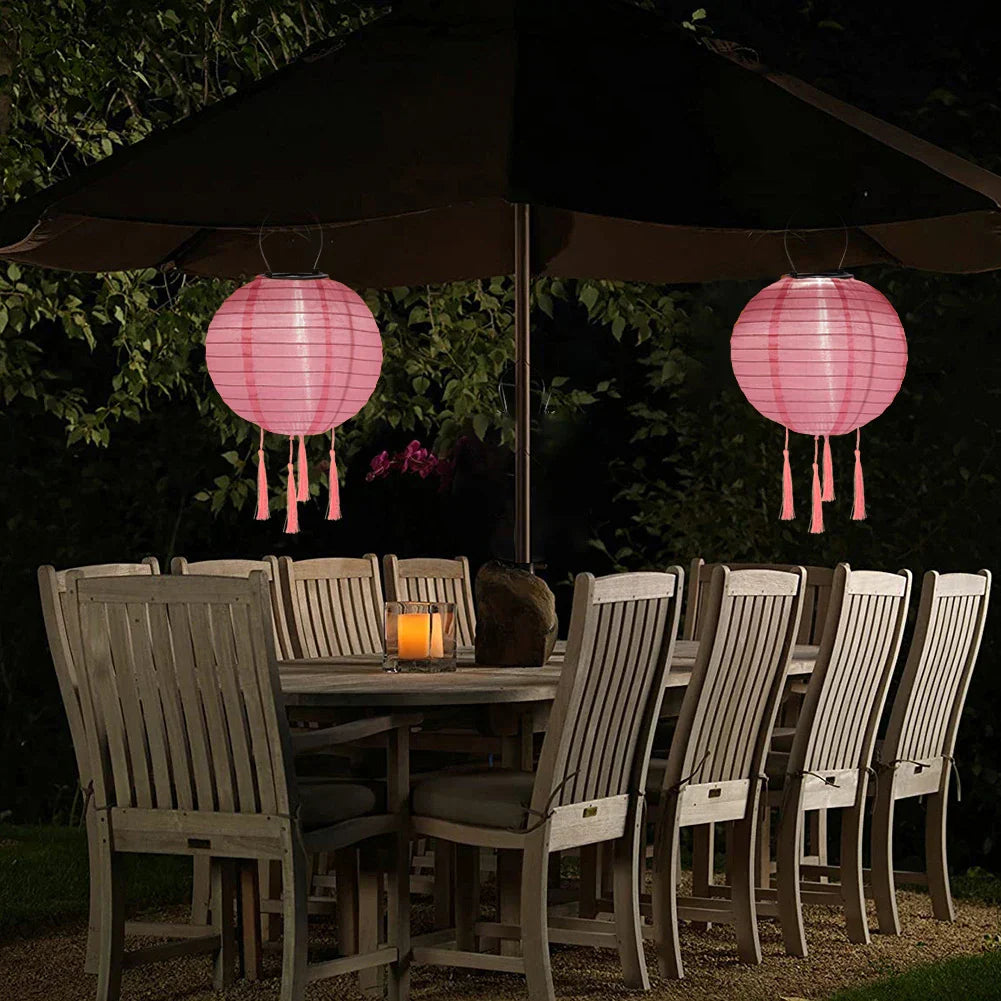 AquaGuard Weatherproof Solar Lantern | Lighting | fabric | Premium Lighting Solution