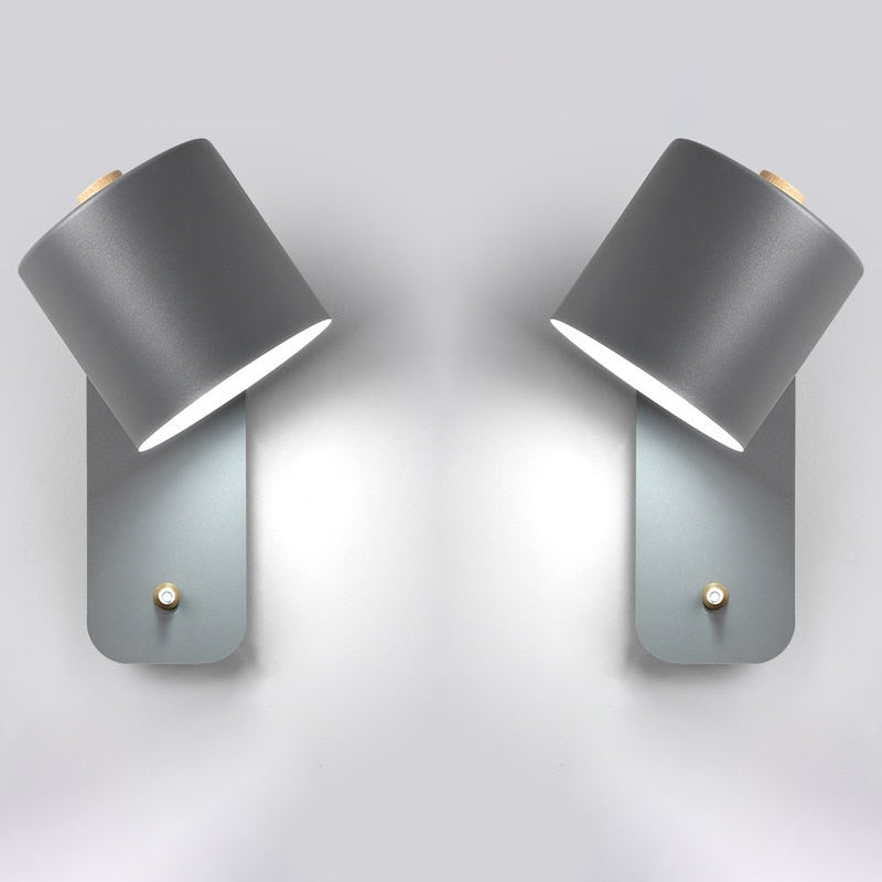 Stylish Wall Lamps with Switch | Wall Lamp | Led | metal | 90V - 260V | Elegant Wall Illumination