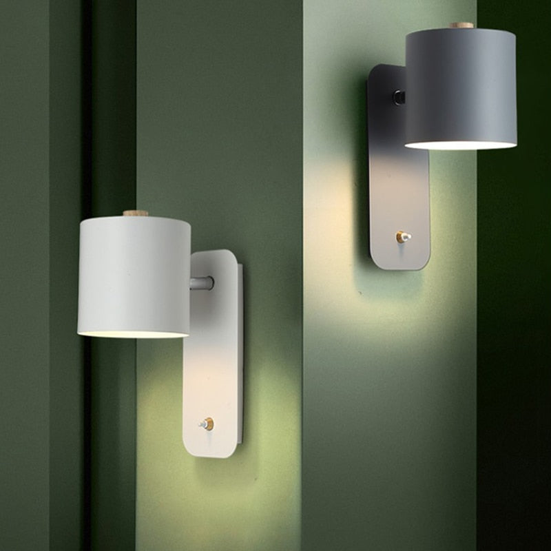 Stylish Wall Lamps with Switch | Wall Lamp | Led | metal | 90V - 260V | Elegant Wall Illumination
