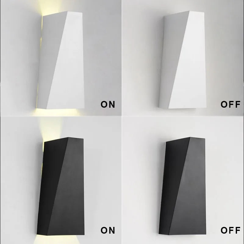 DualGlow Modern Wall Lamp Bedroom | Wall Lamp | Led | Warm White | aluminum | 10W | 90V - 260V | Elegant Wall Illumination