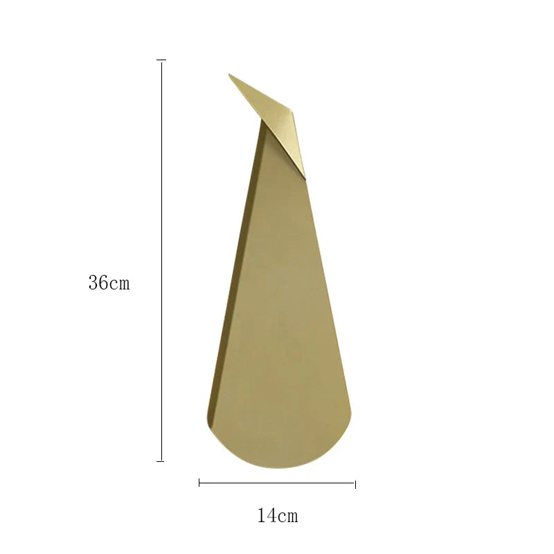 ElegantLicht Peacock Wall Lamp Modern | Wall Lamp | Led | Metal | 15W | 220V-240V | Elegant Wall Illumination