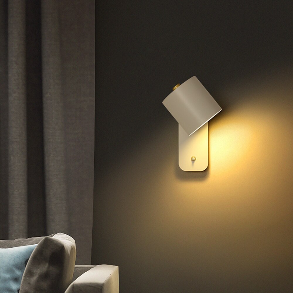 Stylish Wall Lamps with Switch | Wall Lamp | Led | metal | 90V - 260V | Elegant Wall Illumination