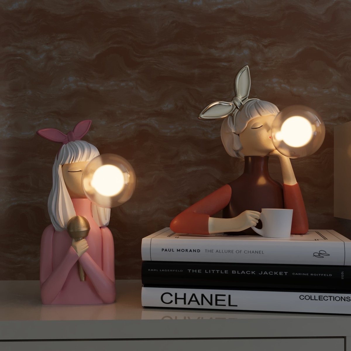 Artemisa™ Unique Designer Table Lamp | Table Lamp | Wood/Fabric | Sleek Table Accent