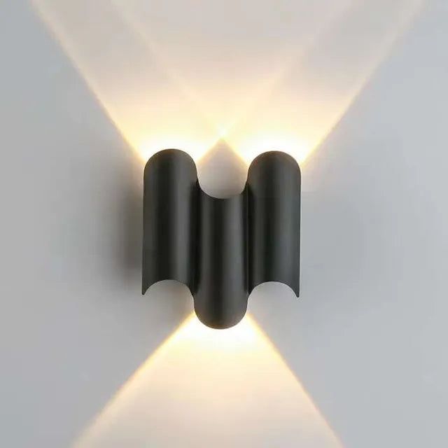 NatureGlow Modern Wall Lamp | Wall Lamp | Led | Warm White | aluminum/glass/metal | 10W | 220V | Elegant Wall Illumination
