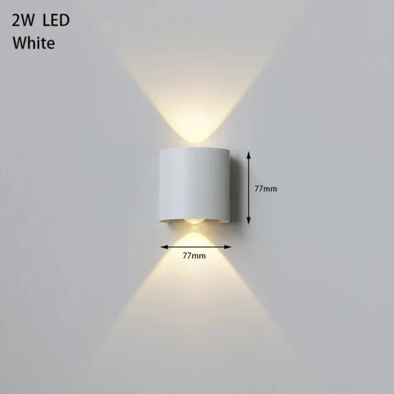 AquaGuard Waterproof Wall Lamp | Wall Lamp | LED | 85-265V | Elegant Wall Illumination