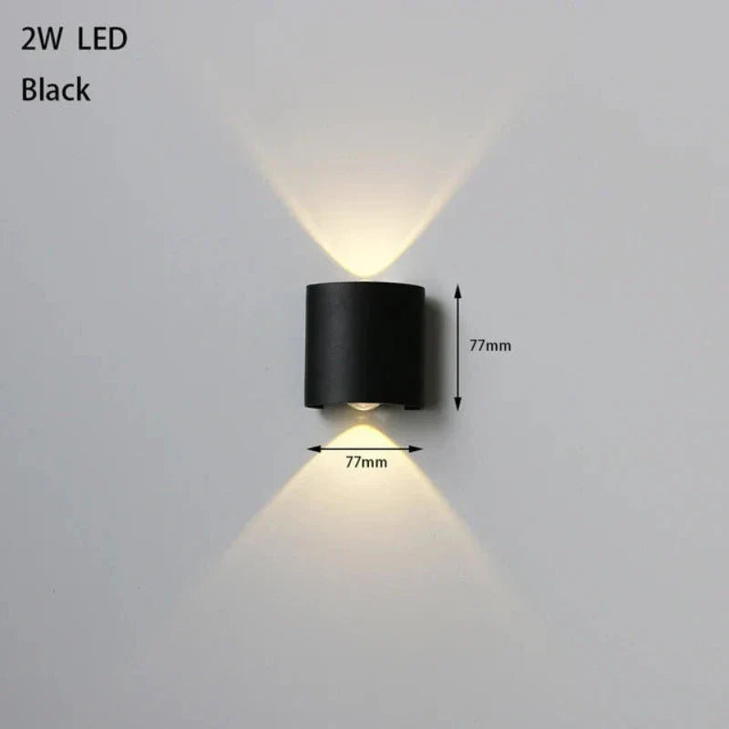 AquaGuard Waterproof Wall Lamp | Wall Lamp | LED | 85-265V | Elegant Wall Illumination
