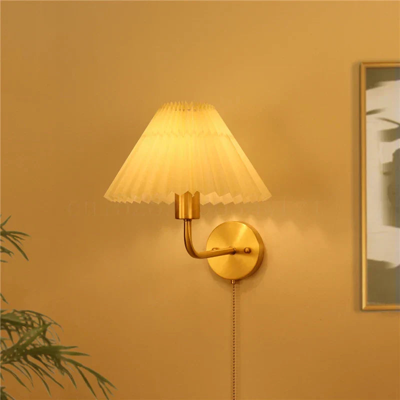 OrigamiGlow Modern Wall Lamp | Wall Lamp | Led | Warm White | copper/metal | 8W | 220V | Elegant Wall Illumination
