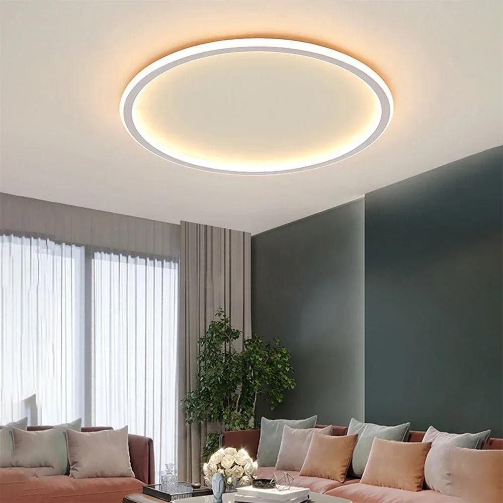 NoorderlichtBol Scandinavian Round Ceiling Lamp | Lighting | LED | glass/metal | Premium Lighting Solution