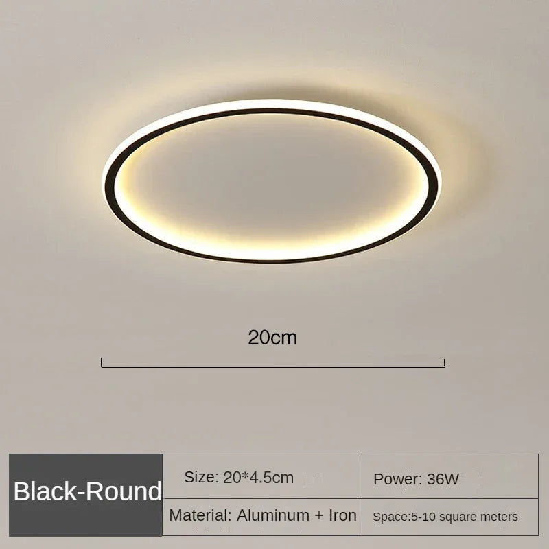 NoorderlichtBol Scandinavian Round Ceiling Lamp | Lighting | LED | glass/metal | Premium Lighting Solution
