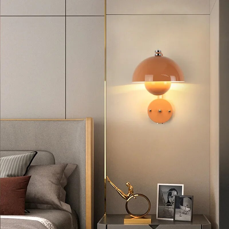 GlowMushroom Wall lamp Mushroom | Wall Lamp | Led | 90-260V | Elegant Wall Illumination