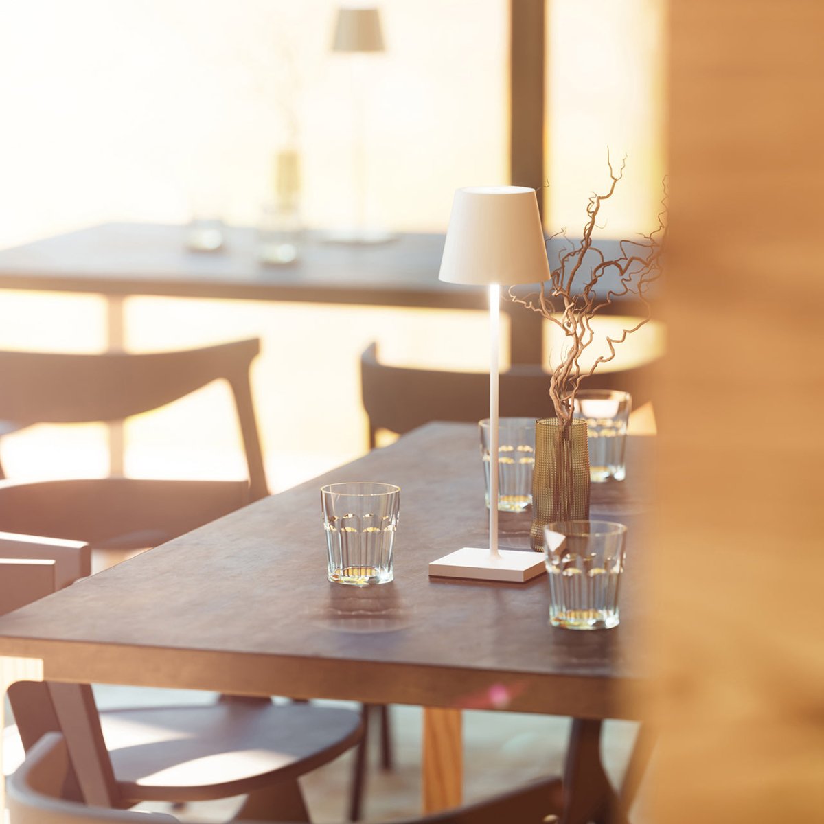 LumoTall Dimmable Table Lamp | Table Lamp | LED | Iron | Sleek Table Accent